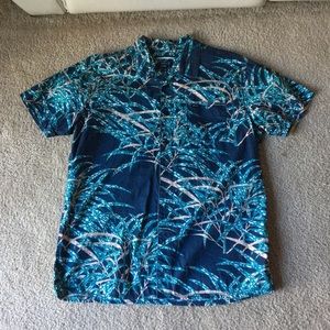 RVCA Horticulture Bamboo Print Button Shirt